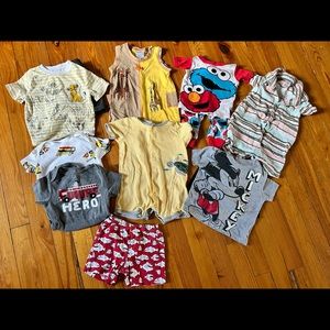 12 Month Boys Summer Lot Bundle